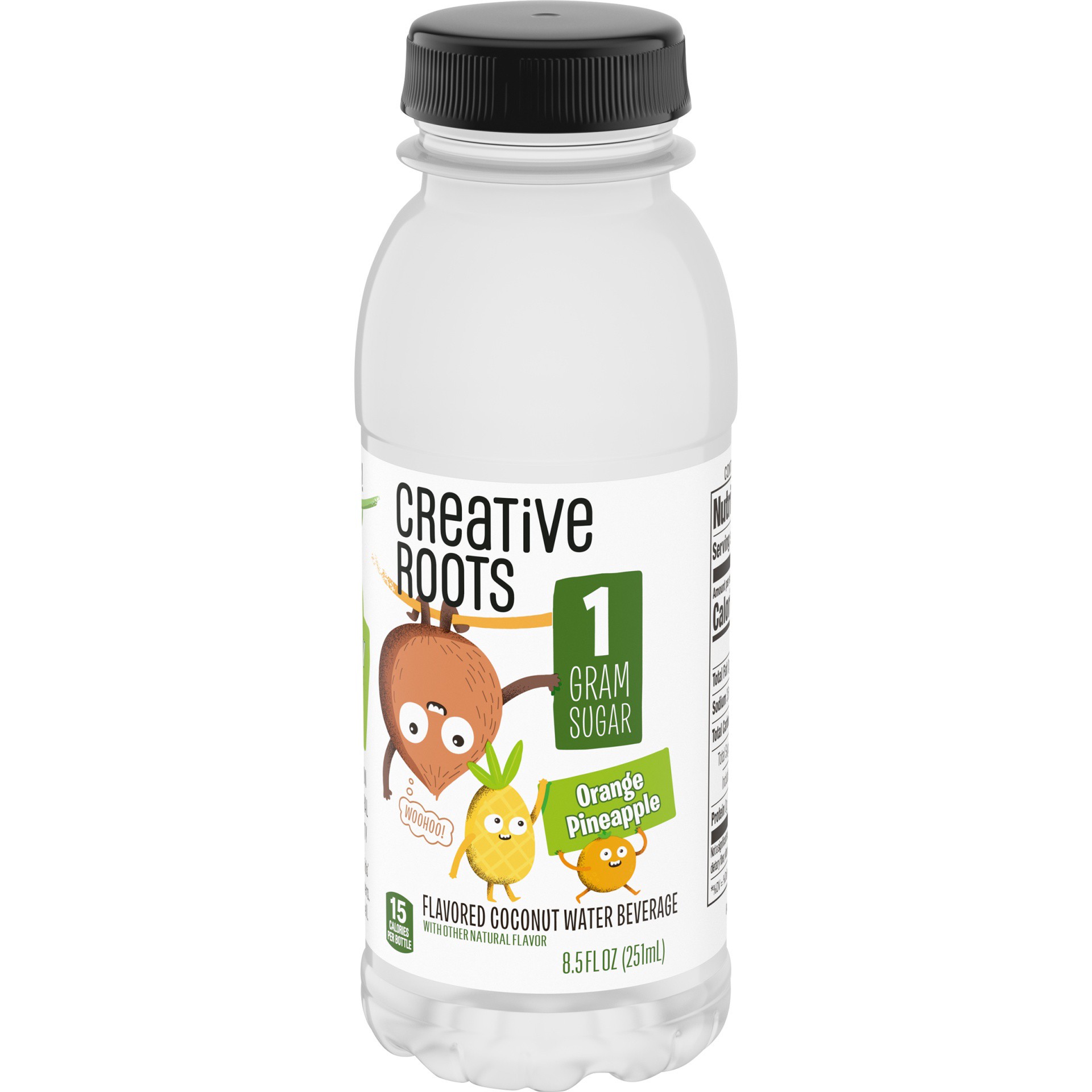 slide 12 of 13, Creative Roots Orange Pineapple Naturally Flavored Coconut Water Beverage, 8.5 fl oz Bottle, 8.50 fl oz