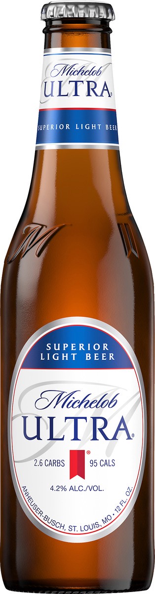 slide 1 of 1, Michelob Ultra Superior Light Beer 12 oz, 12 oz