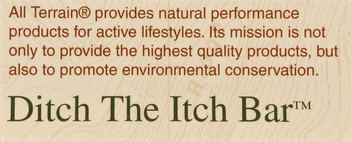 slide 2 of 4, All Terrain Ditch The Itch Bar, 4 oz