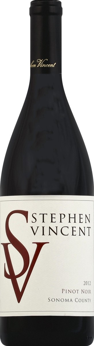 slide 2 of 2, Stephen Vincent Central Coast Pinot Noir 750 ml, 