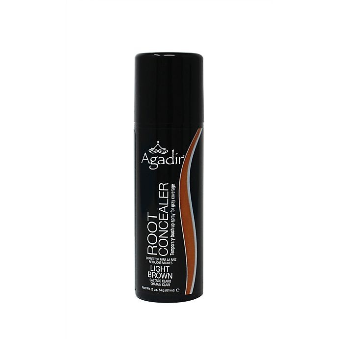 slide 1 of 1, AGADIR 2oz. Light Brown Root Concealer Temporary Touch-Up Spray, 1 ct