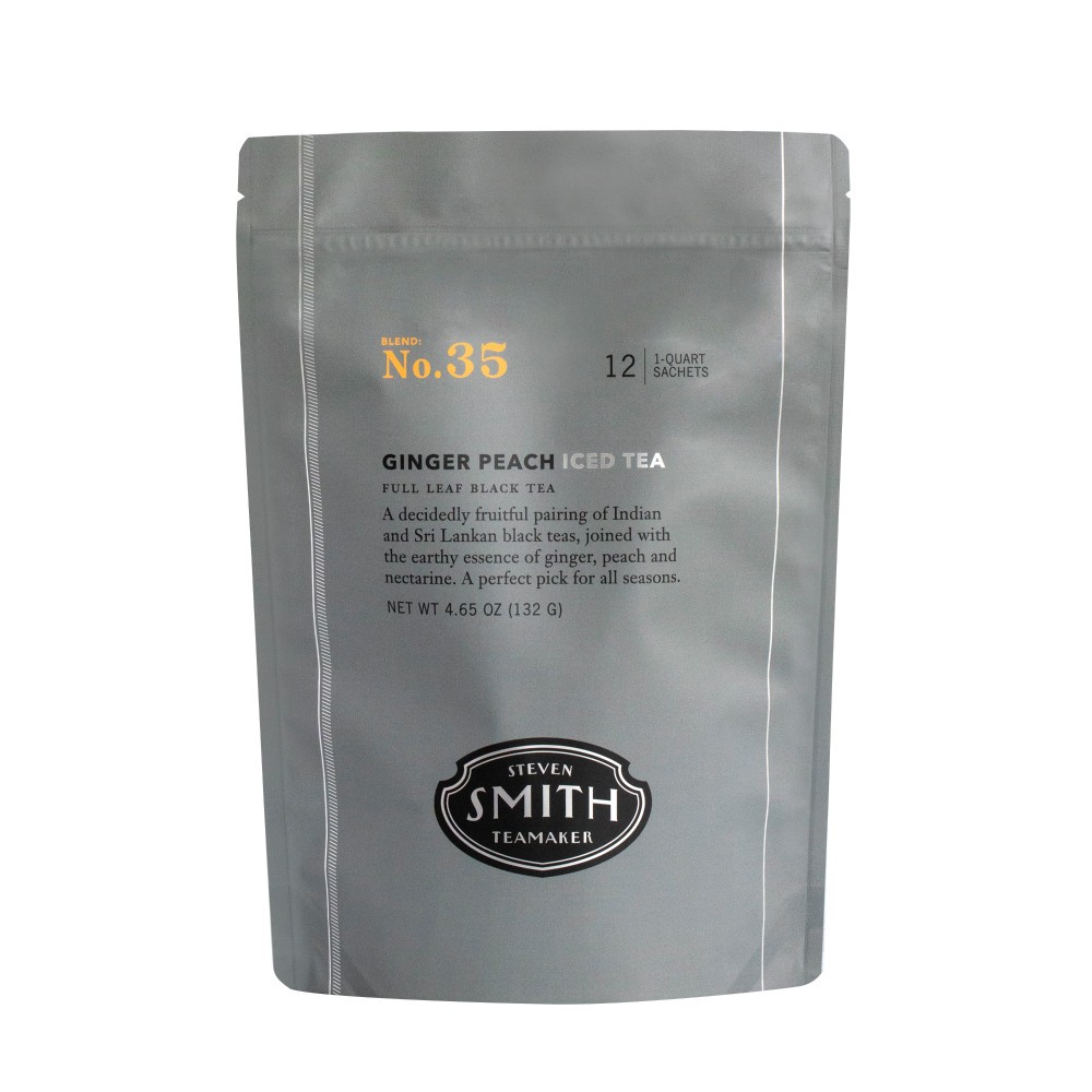 slide 1 of 1, Steven Smith Teamaker Ginger Peach Black Iced Tea - 4.65 oz, 4.65 oz