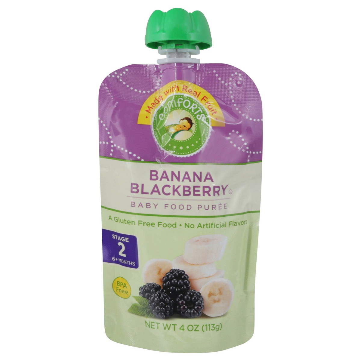 slide 1 of 9, Comforts Banana Blackberry, 1 ct