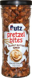 Utz Filled Peanut Butter Pretzel Bites - 24 oz