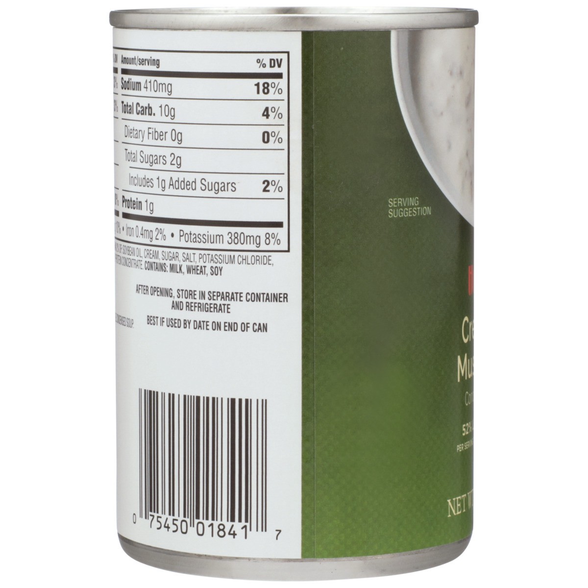 slide 8 of 8, Hy-vee Cream Of Mushroom Condensed Soup, 10.5 oz