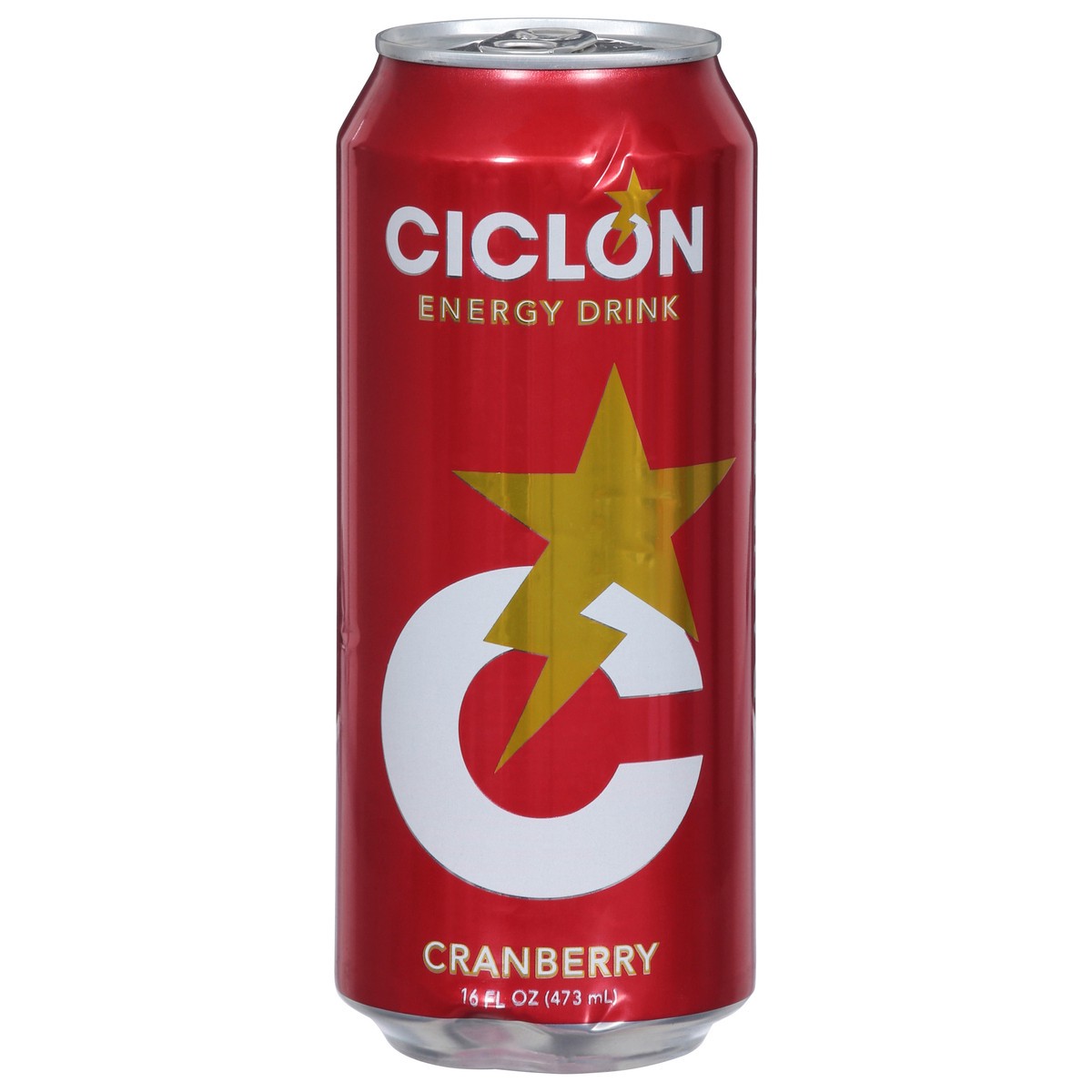 slide 1 of 9, Ciclon Cranberry Energy Drink - 16 fl oz, 16 fl oz