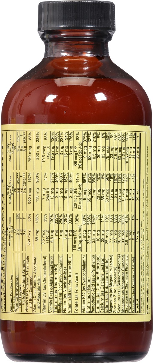 slide 7 of 13, ChildLife Natural Orange/Mango Flavor Multi Vitamin & Mineral 8 fl oz, 8 oz