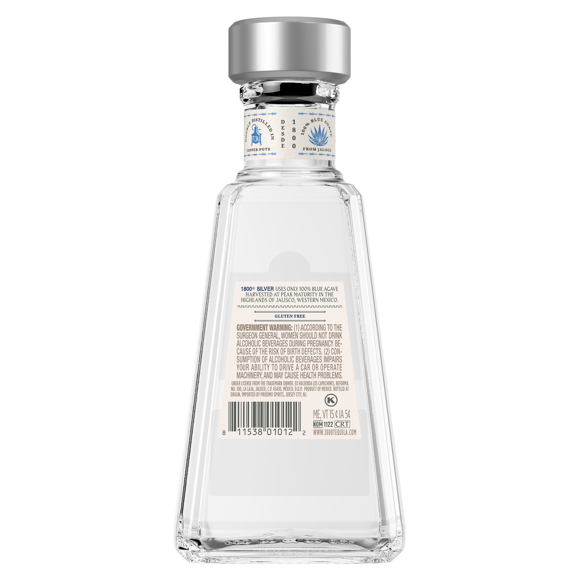 slide 4 of 5, 1800 Tequila Blanco 375 ml, 375 ml