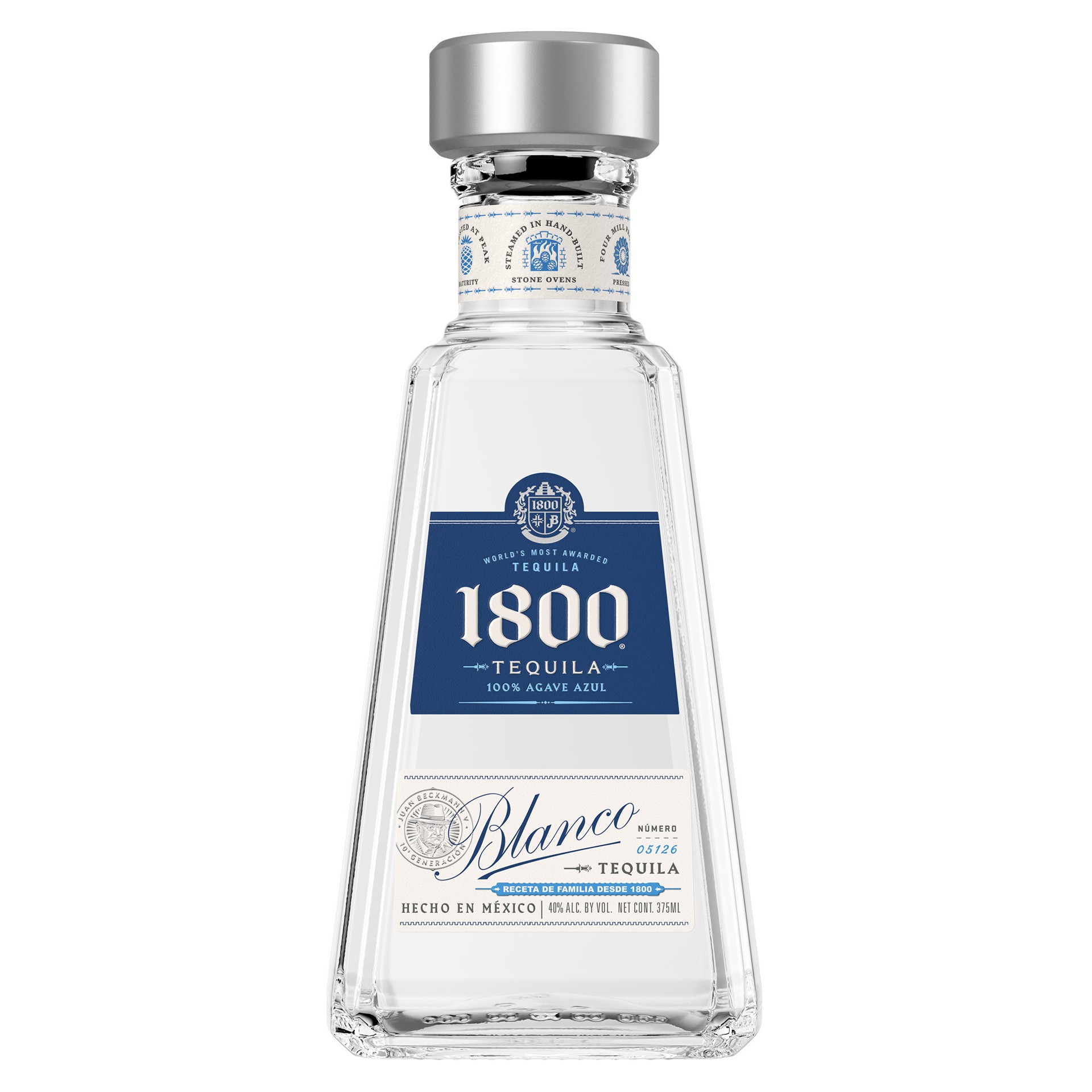 slide 1 of 5, 1800 Tequila Blanco 375 ml, 375 ml