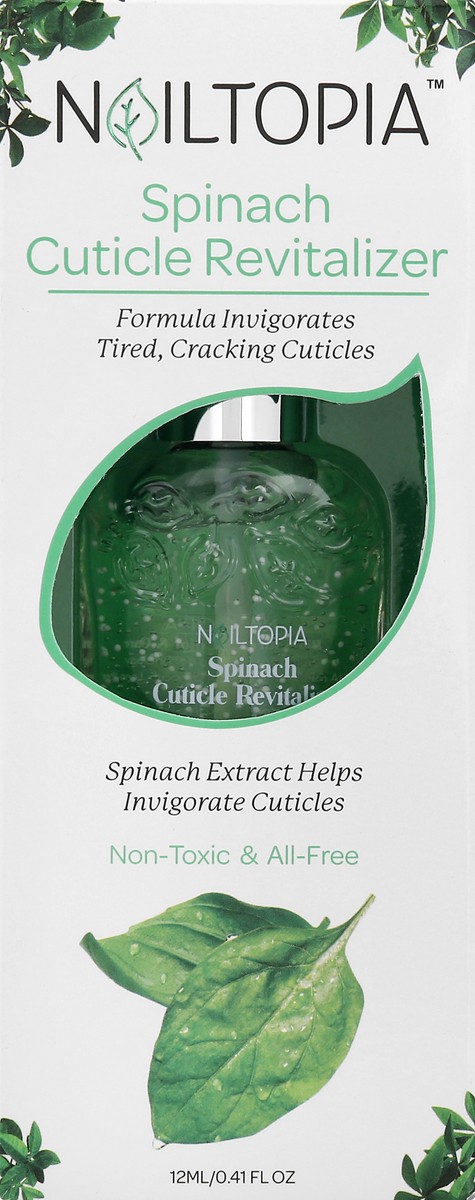 slide 12 of 12, Nailtopia Spinach Cuticle Revitalizer 12 ml, 12 ml