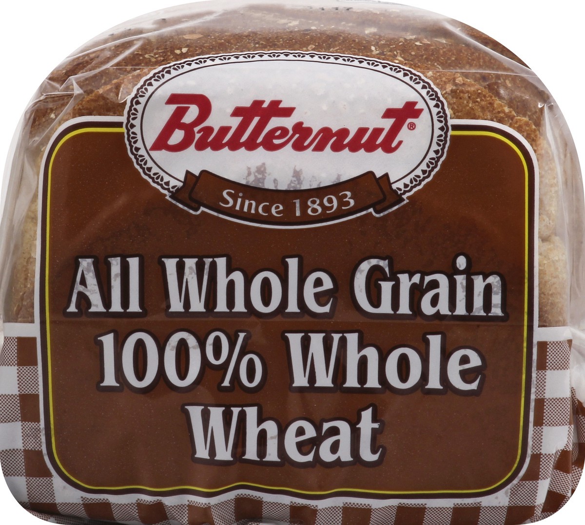 slide 9 of 9, Butternut 100% Whole Wheat Bread 20 oz, 20 oz