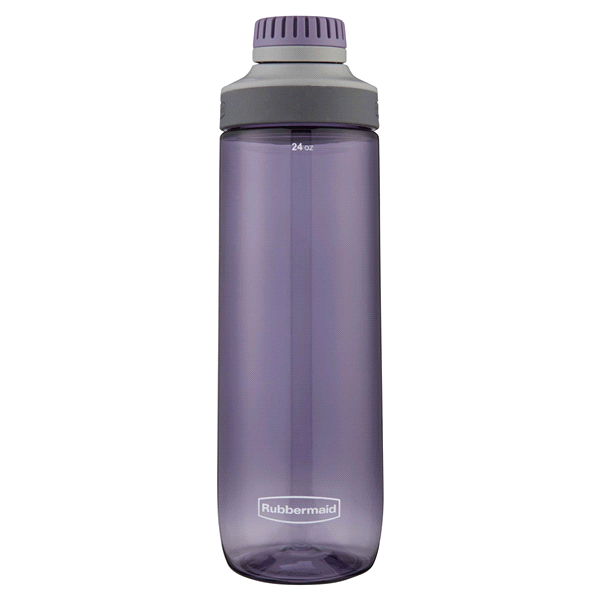 Rubbermaid Leak-Proof Chug Water Bottle, 24 Oz, Dusty Lilac 24 oz
