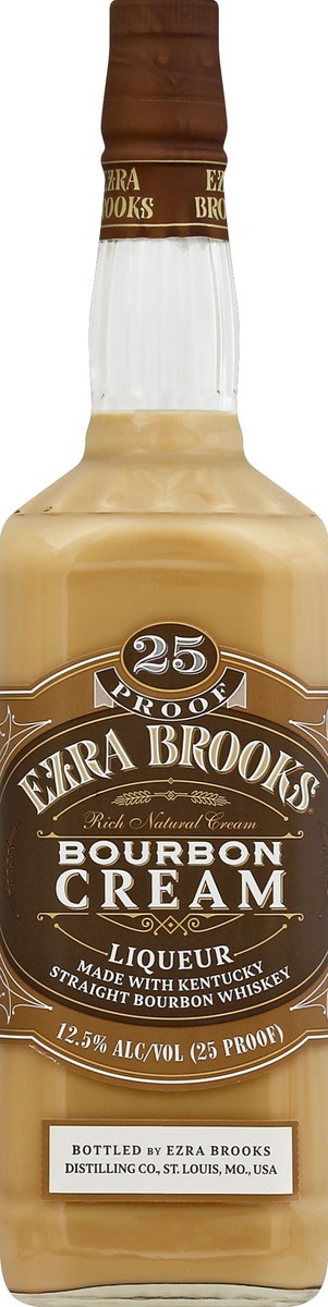 slide 1 of 3, Ezra Brooks Bourbon Cream, 750ML, 750 ml