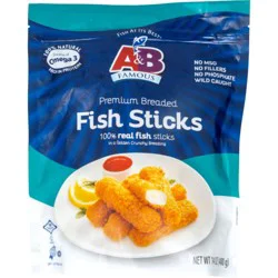 A&B Famous Kosher Breaded Fish Sticks