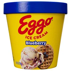 Kellogg's Eggo Blueberry Ice Cream
