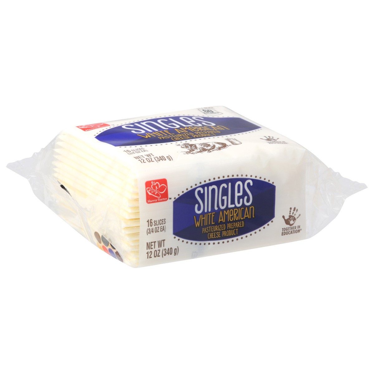 slide 12 of 12, Harris Teeter White Singles, 1 ct