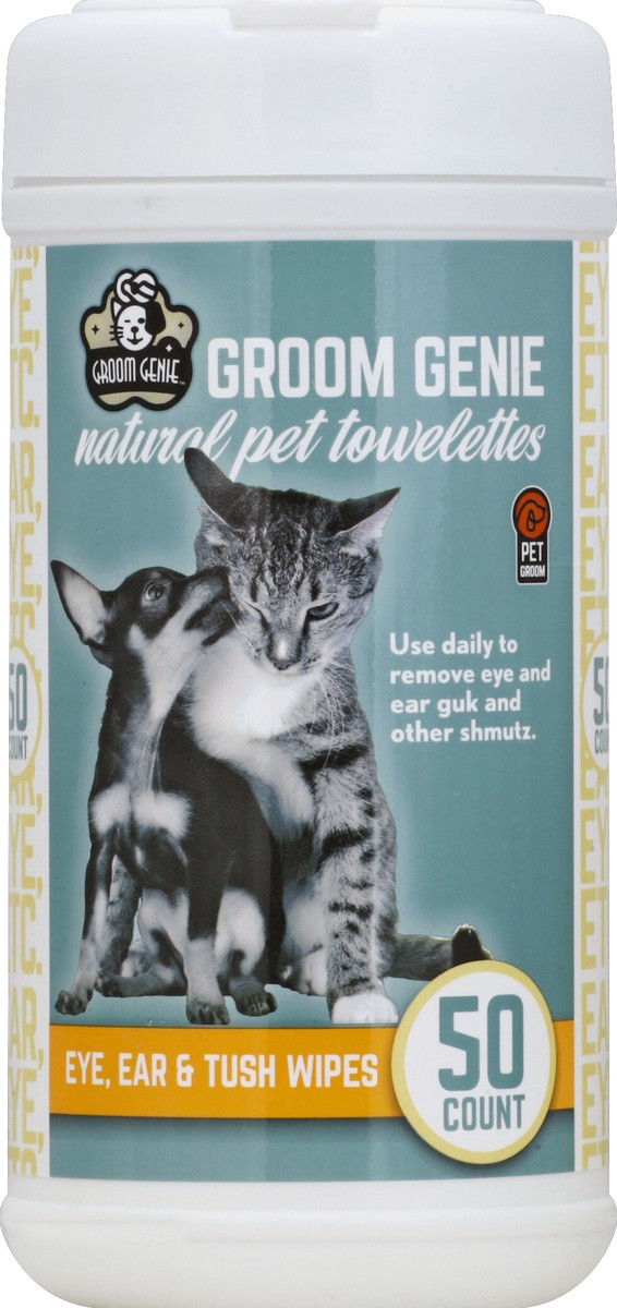 slide 2 of 2, Groom Genie Natural Pet Towel, 50 ct