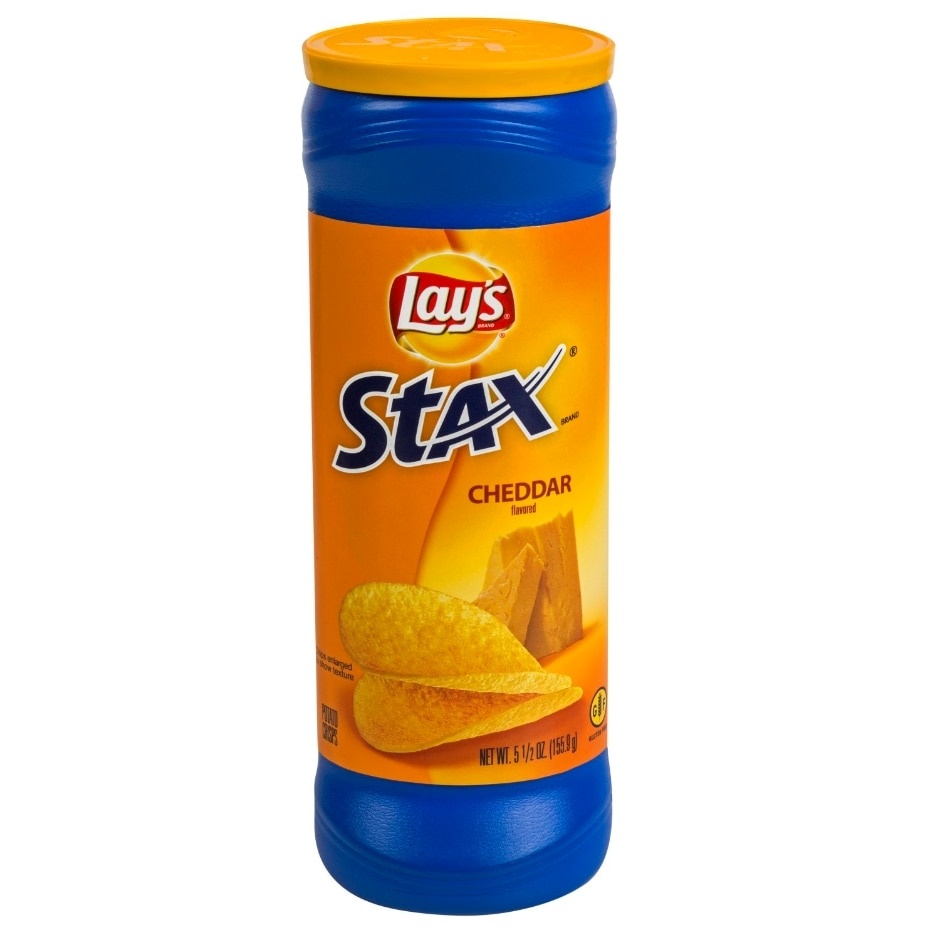 Lay's Stax Cheddar-Flavored Potato Chipss 5.5 oz | Shipt