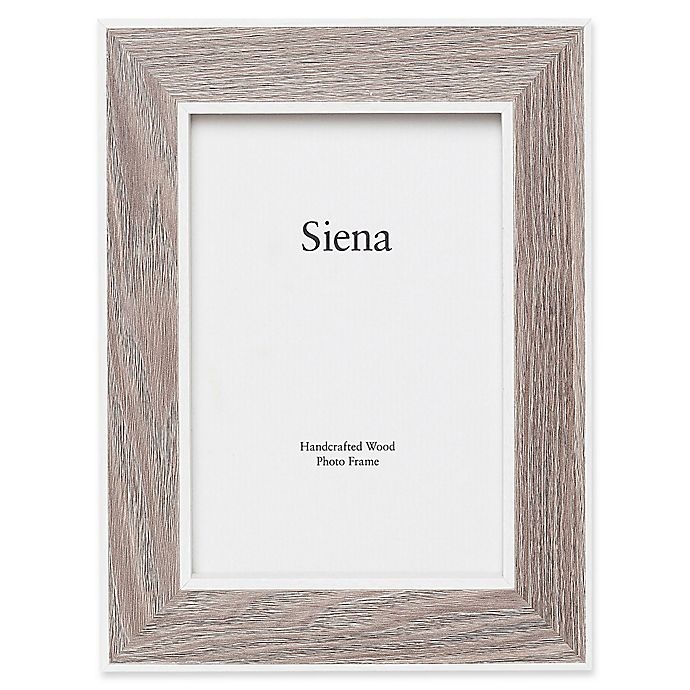 slide 1 of 1, Siena Weathered Wood Frame - Taupe/Grey, 5 in x 7 in