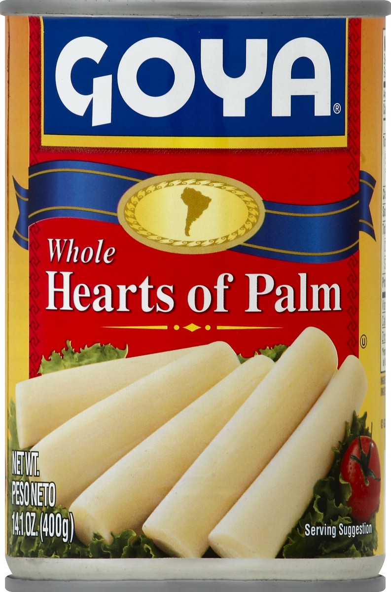 slide 1 of 2, Goya Whole Hearts Of Palm, 14.01 oz