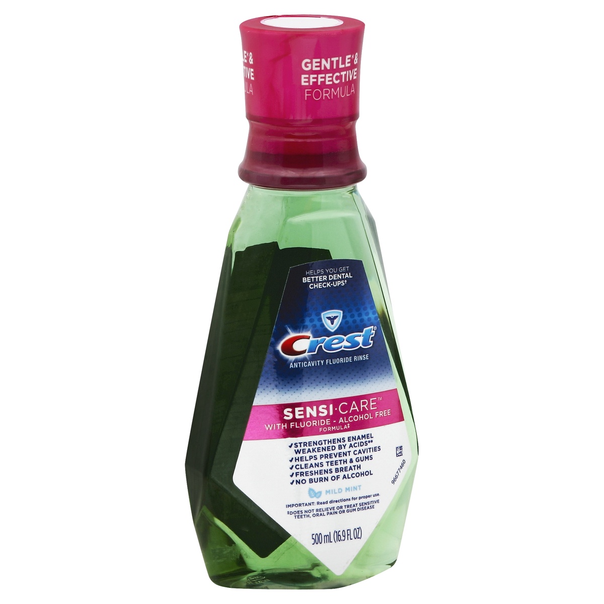 slide 1 of 1, Crest Fluoride Rinse 16.9 oz, 16.9 fl oz