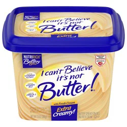 I Can't Believe It's Not Butter Extra Creamy Buttery Spread, 13 oz