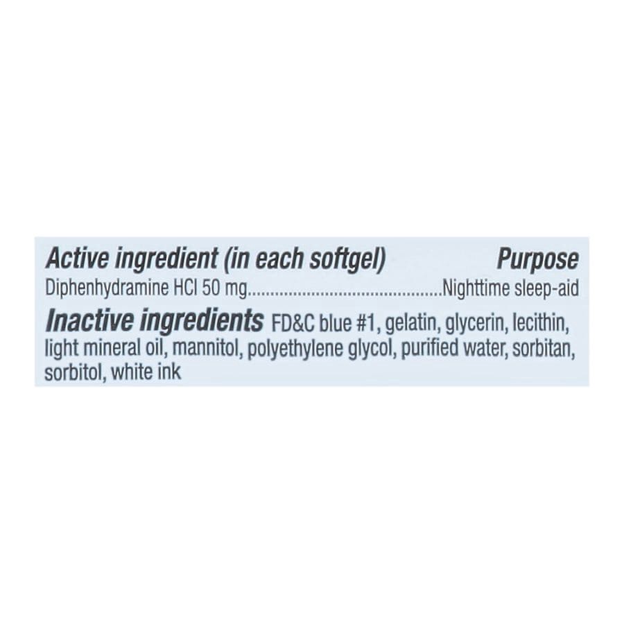 slide 2 of 5, Walgreens Wal-Som Nighttime Sleep Aid 50Mg Softgels, 160 ct