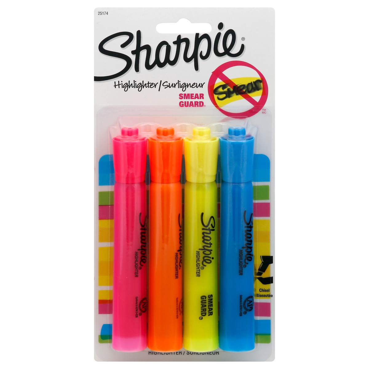 slide 11 of 11, Sharpie Assorted Highlighter 4 ea, 4 ct