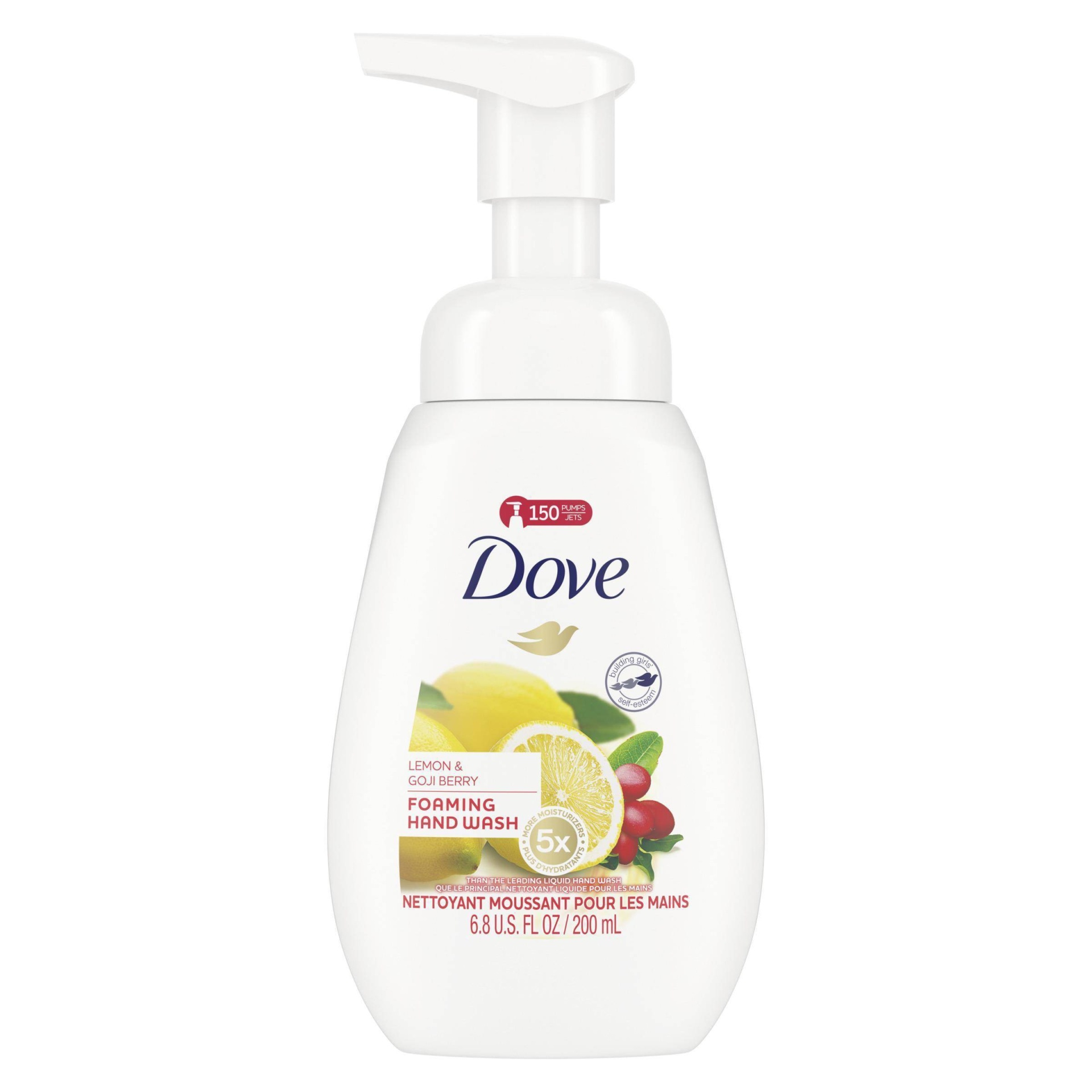 slide 1 of 8, Dove Lemon Goji Berry Foaming Hand Wash, 6.8 oz