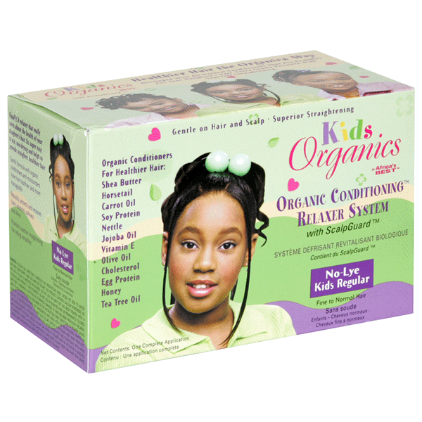 slide 1 of 1, Africa's Best Kids Regular Organic Conditioning Relaxer System, 1 ct