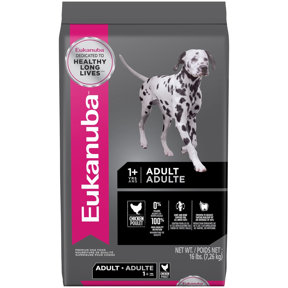 slide 1 of 5, Eukanuba Adult Dog Food, 16 lb