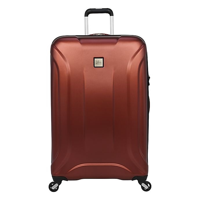 slide 2 of 9, Skyway Luggage Nimbus 3.0 Hardside Spinner Checked Luggage - Cranberry, 28 in