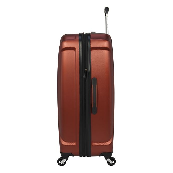 slide 5 of 9, Skyway Luggage Nimbus 3.0 Hardside Spinner Checked Luggage - Cranberry, 28 in