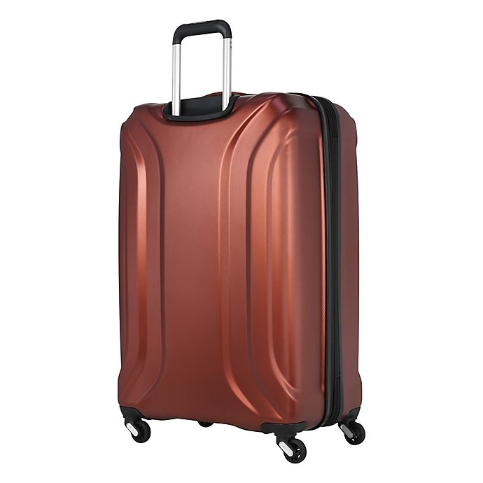 slide 6 of 9, Skyway Luggage Nimbus 3.0 Hardside Spinner Checked Luggage - Cranberry, 28 in