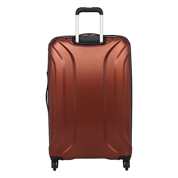 slide 7 of 9, Skyway Luggage Nimbus 3.0 Hardside Spinner Checked Luggage - Cranberry, 28 in