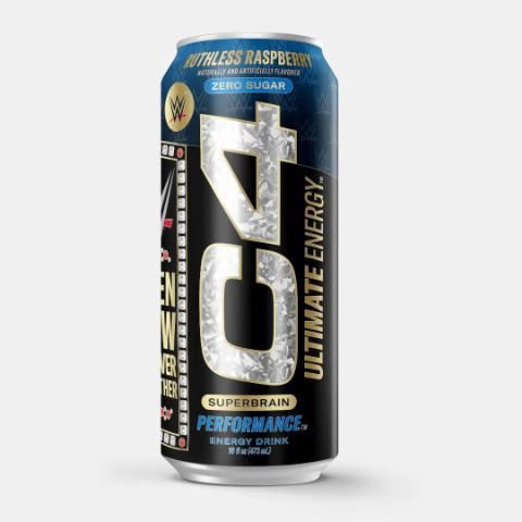 slide 1 of 1, C4 Sport Ruthless Raspberry Energy Drink 16 fl oz, 16 fl oz