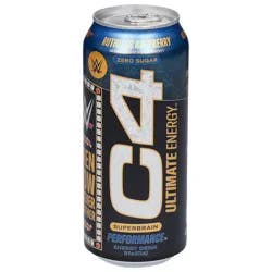 C4 Sport Ruthless Raspberry Energy Drink 16 fl oz
