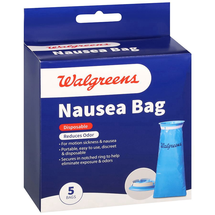 slide 2 of 5, Walgreens Nausea Bags, 5 ct