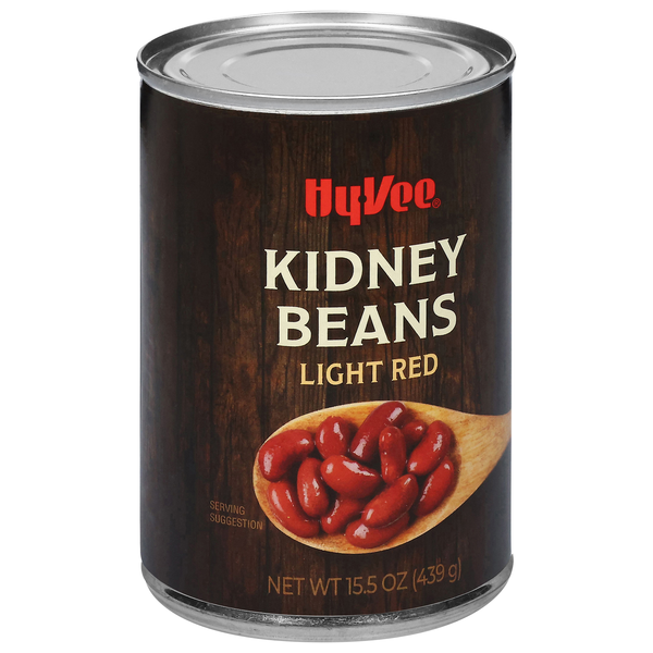 slide 1 of 1, Hy-vee Light Red Kidney Beans, 15.5 oz