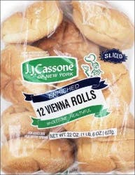 J.J. Cassone Rolls Dinner Vienna Cassones - 22 OZ