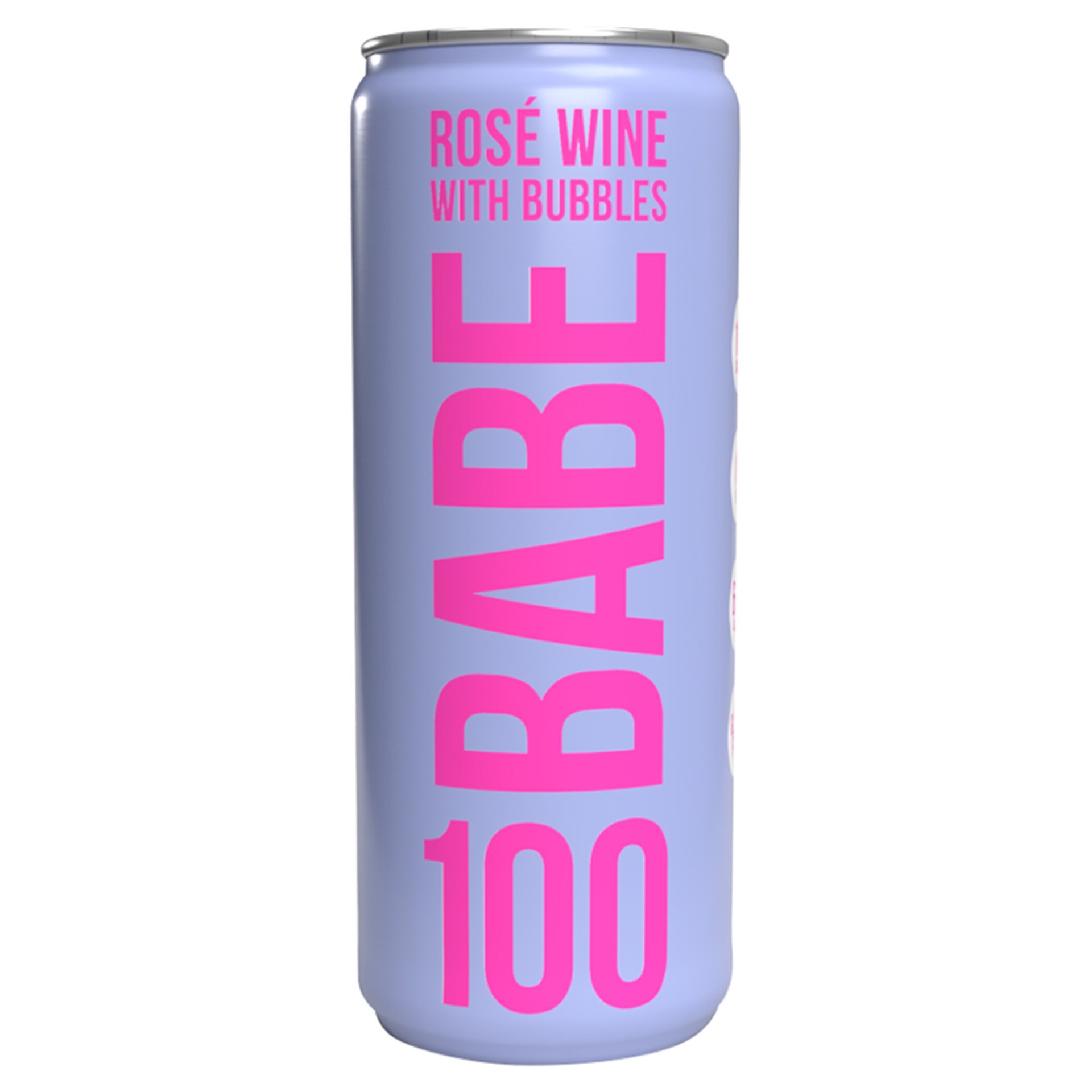 slide 2 of 2, BABE 100 Rosé Wine With Bubbles, 250 ml