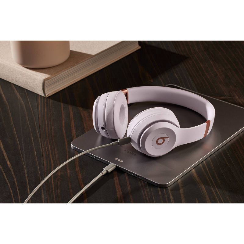 slide 2 of 9, Beats Solo 4 Bluetooth Wireless On-Ear Headphones - Cloud Pink, 1 ct