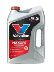 Valvoline Full Synthetic High Mileage with MaxLife Technology SAE 5W-20 Motor Oil 5 qt