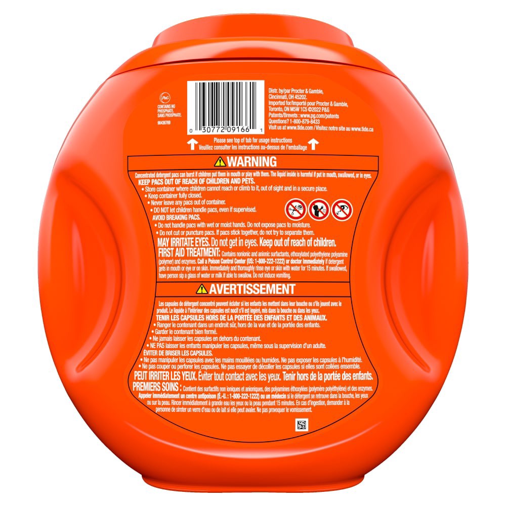 slide 8 of 8, Tide PODS Laundry Detergent Soap Pacs, HE Compatible, 76 Count, Powerful 3-in-1 Clean in one Step, Spring Meadow Scent, 76 ct