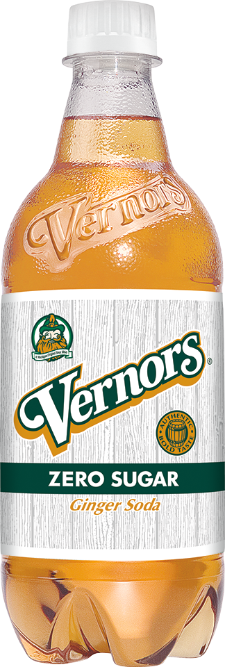 slide 3 of 5, Vernors Zero Sugar Ginger Soda, 20 fl oz bottle, 20 fl oz