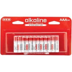 H-E-B Alkaline AAA Batteries