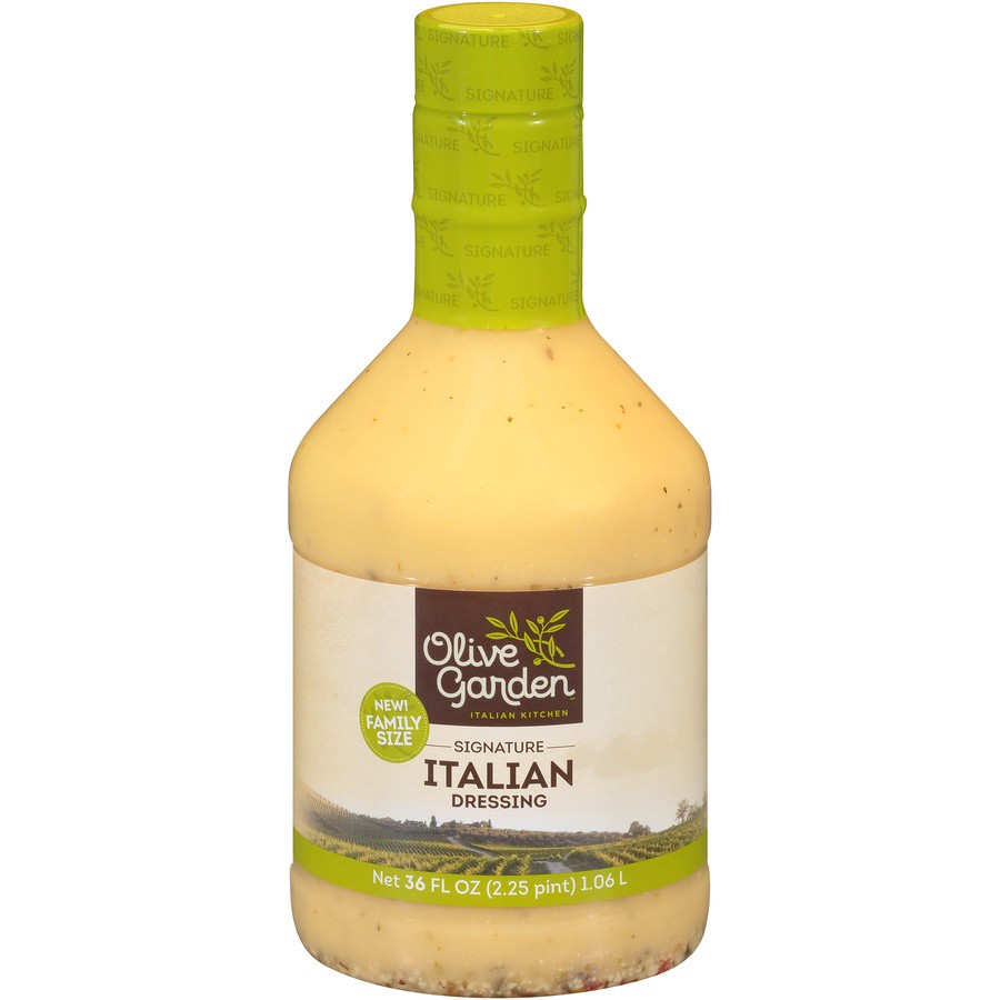 slide 1 of 1, Olive Garden Signature Italian Dressing 36 fl oz, 36 fl oz