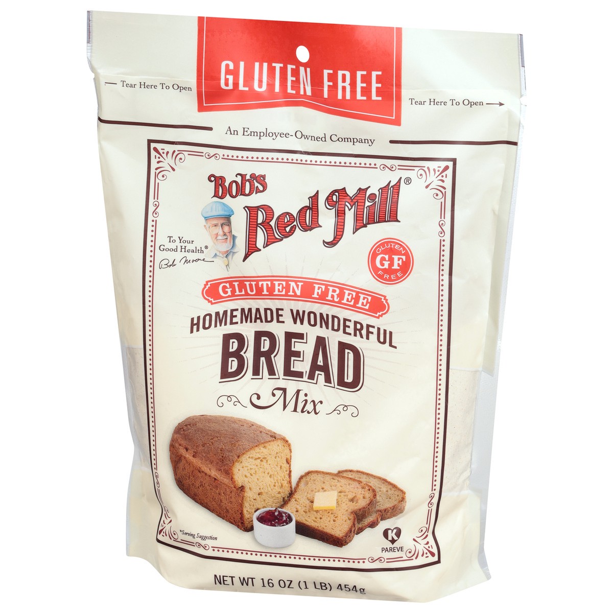 slide 4 of 9, Bob's Red Mill Gluten Free Homemade Wonderful Bread Mix 16 oz, 16 oz