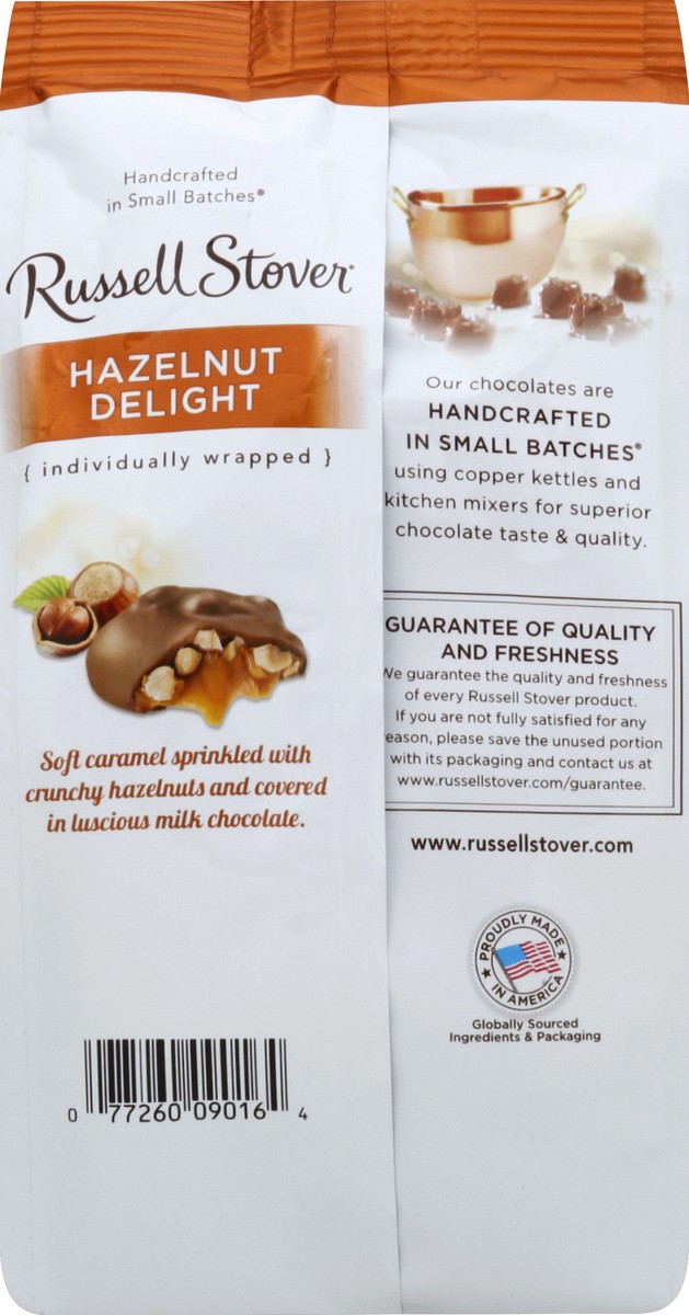 slide 3 of 7, Russell Stover Milk Chocolate Hazelnut Delight , 5.4 oz