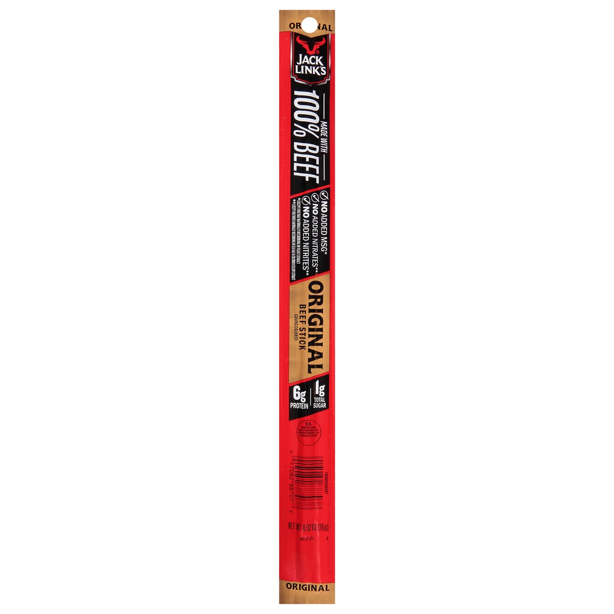 slide 1 of 9, Jack Link's Original Beef Stick 0.92 oz, 92 oz